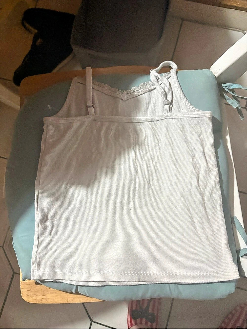 Abercrombie Kids Girls Size 13/14 White Camisole
